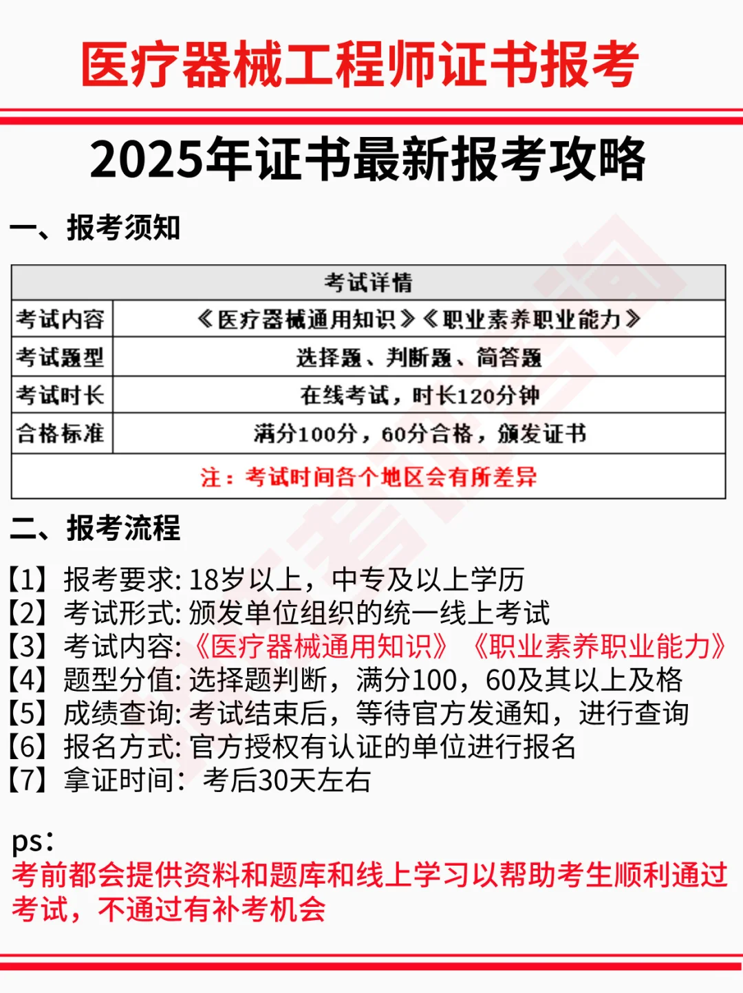 2025年✅医疗器械工程师证书?怎么考❓