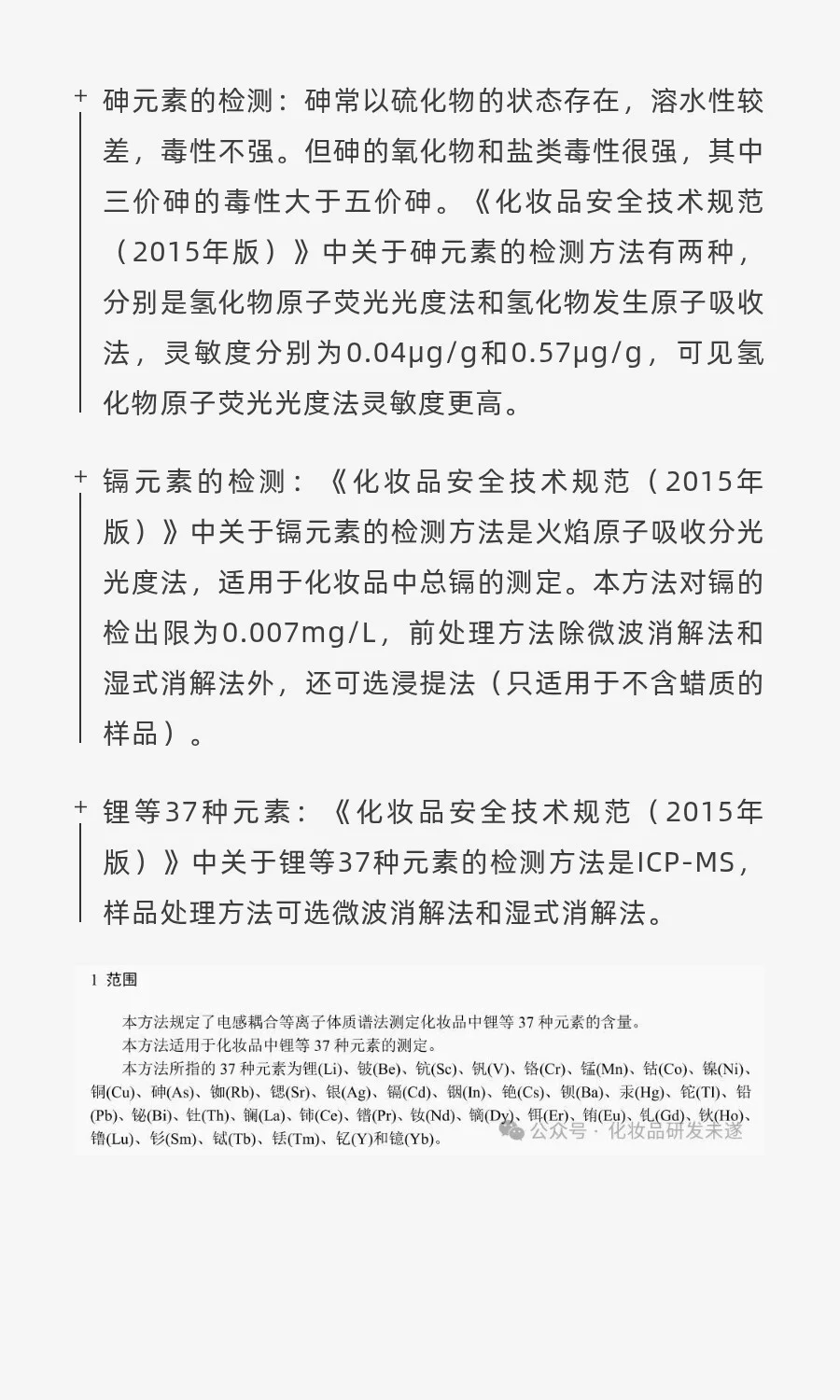 化妆品重金属检测使用的现代分析检测仪器