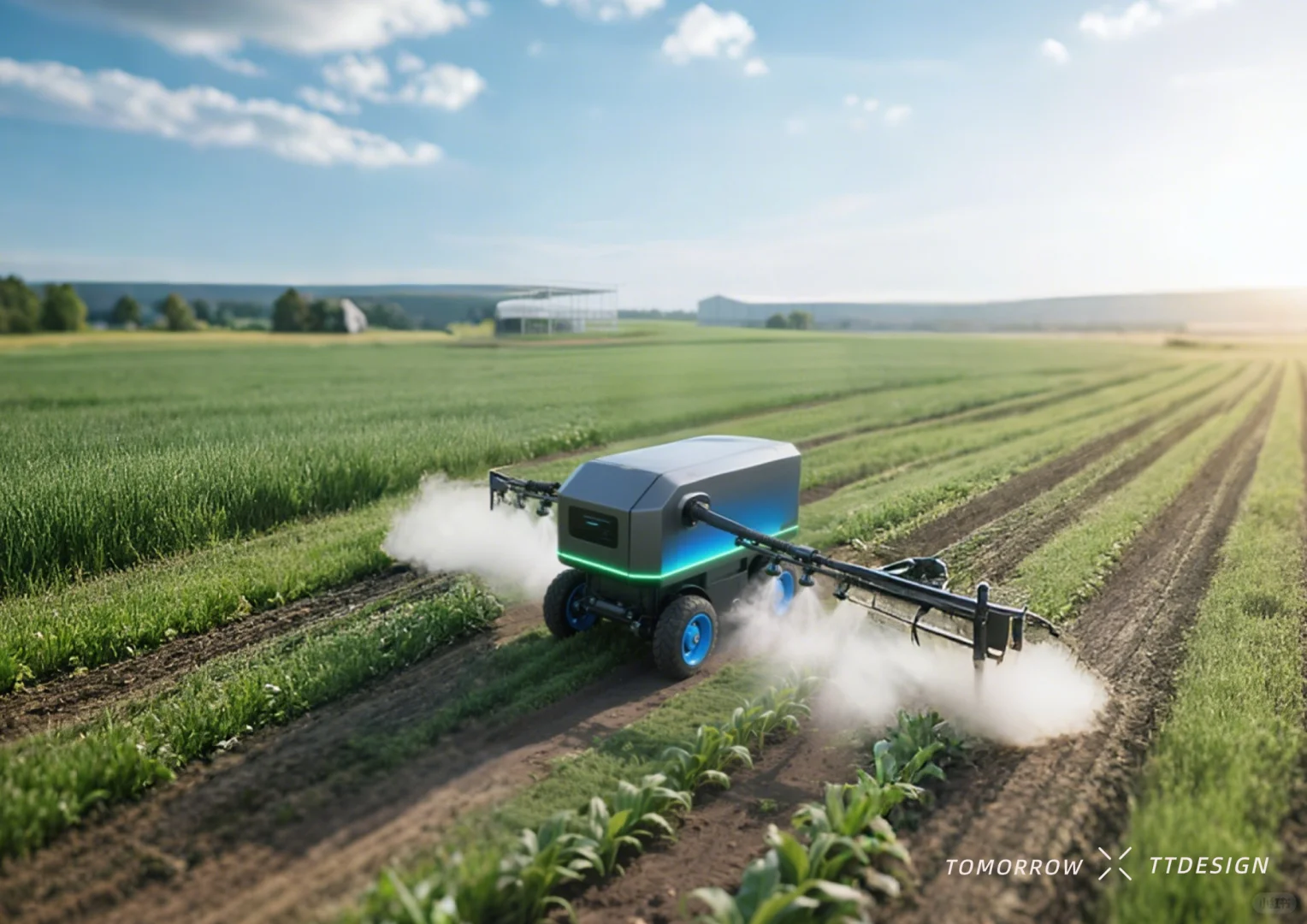 农业自动灌溉机来袭