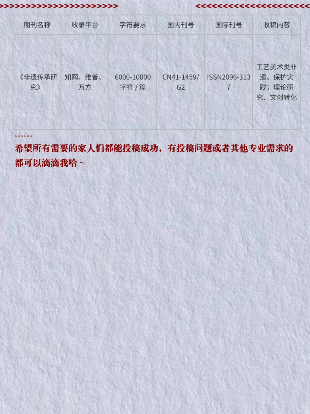 求求了！所有工艺美术的家人都要刷到啊…