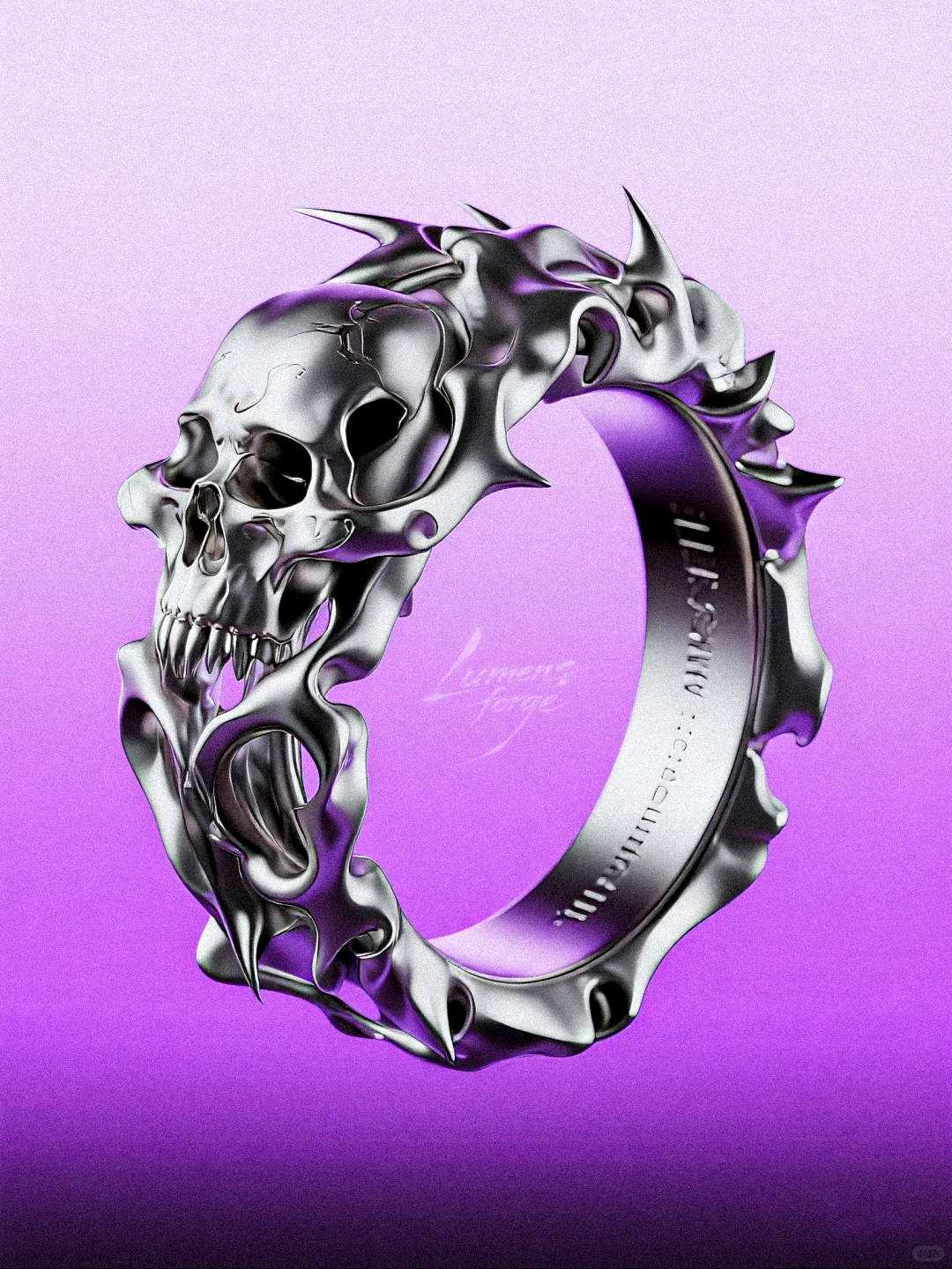 AIGC骨骼体 | 肆意生长的金属?