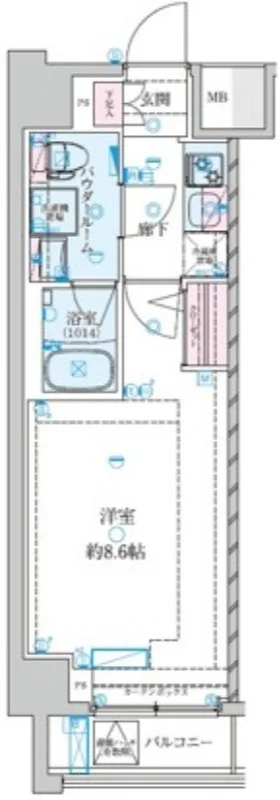 神奈川新筑1K|0敷礼0押金+南向采光+宠物友