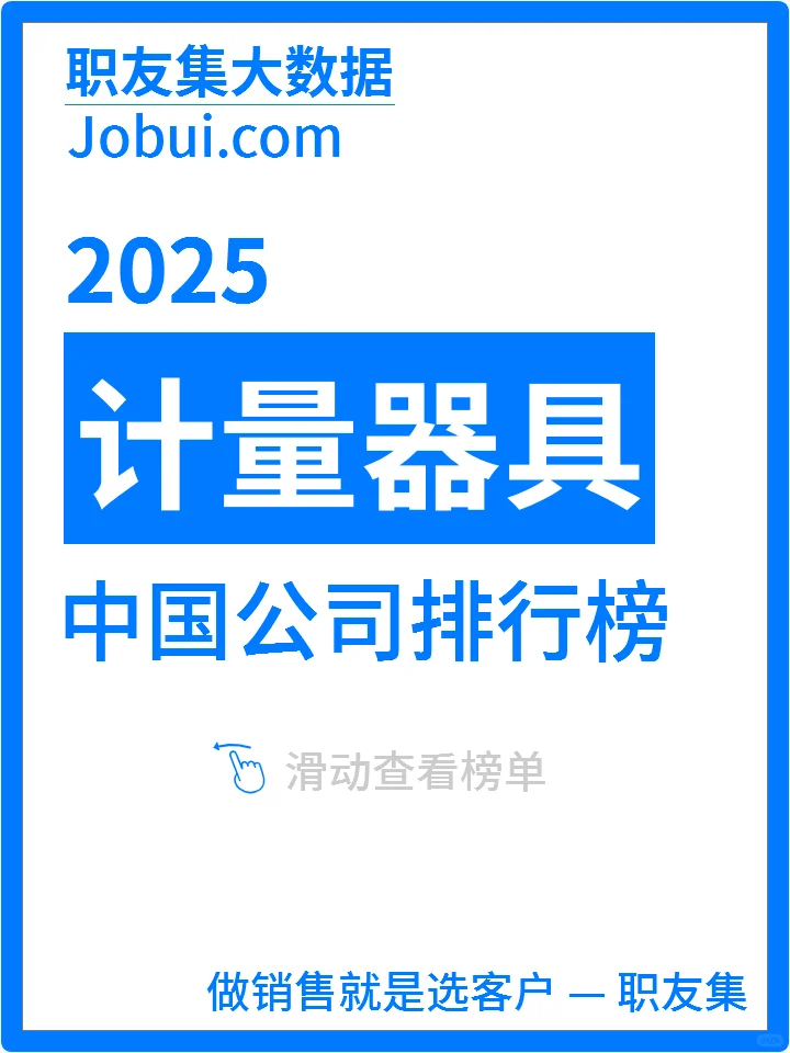 2025年中国计量器具公司排行榜