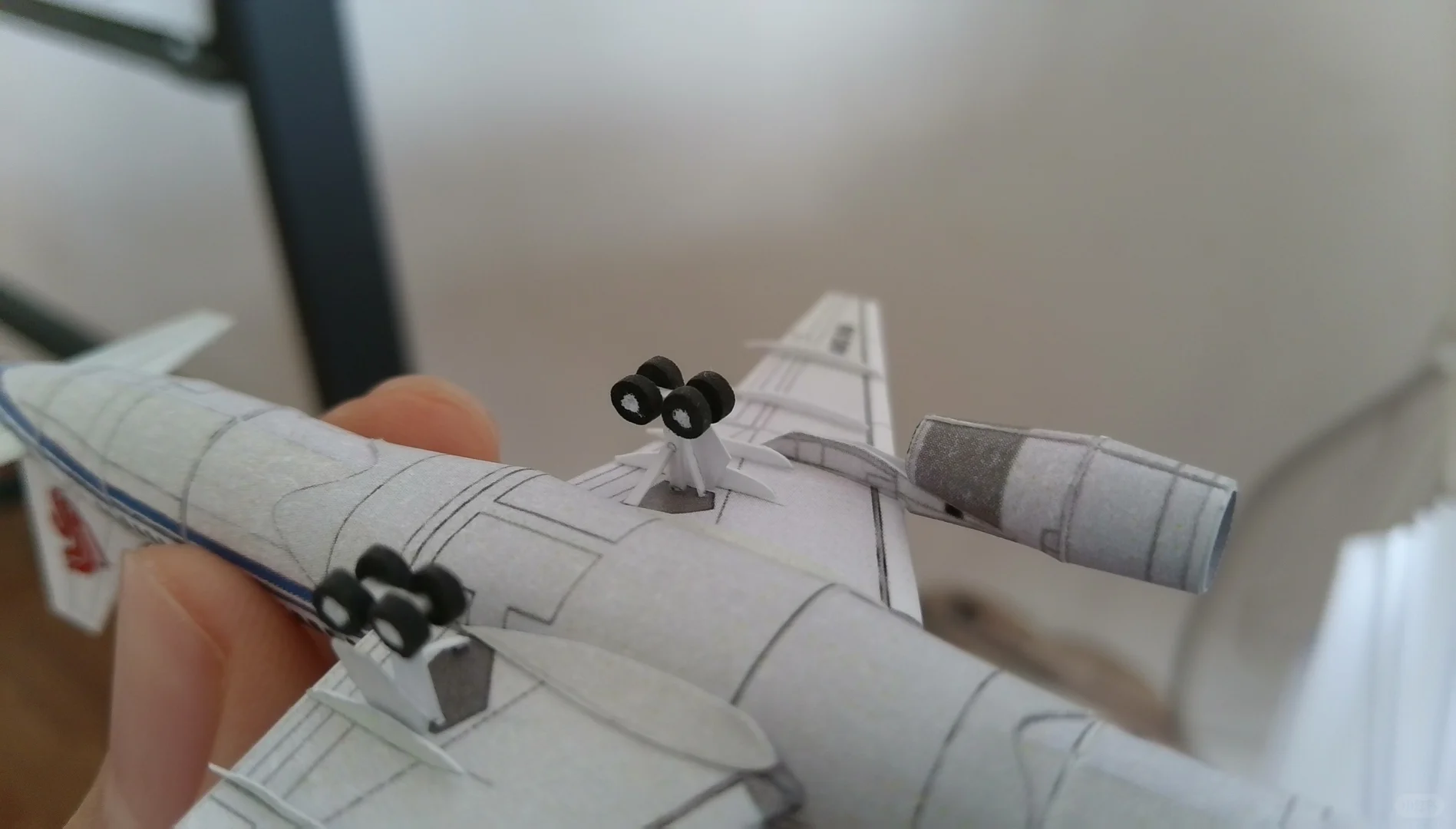 【纸模】国航757-200，B-2855