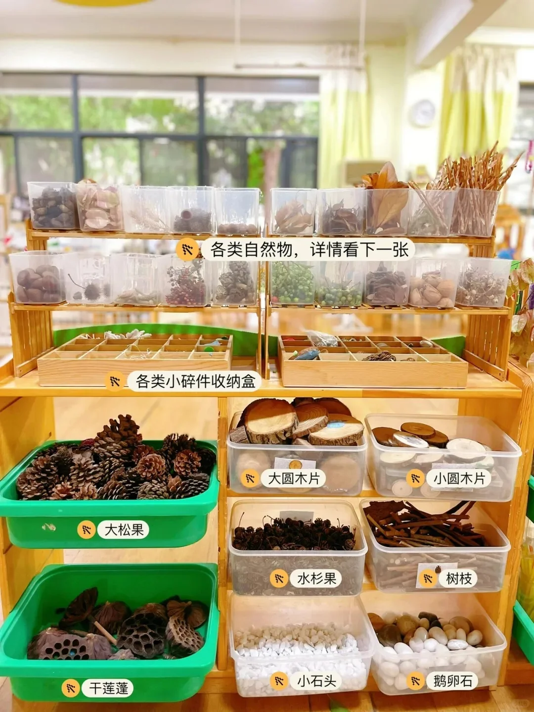 大班区域材料投放与收纳环创