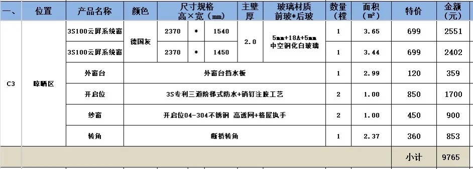这个封窗方案存在哪些问题，求懂的指点