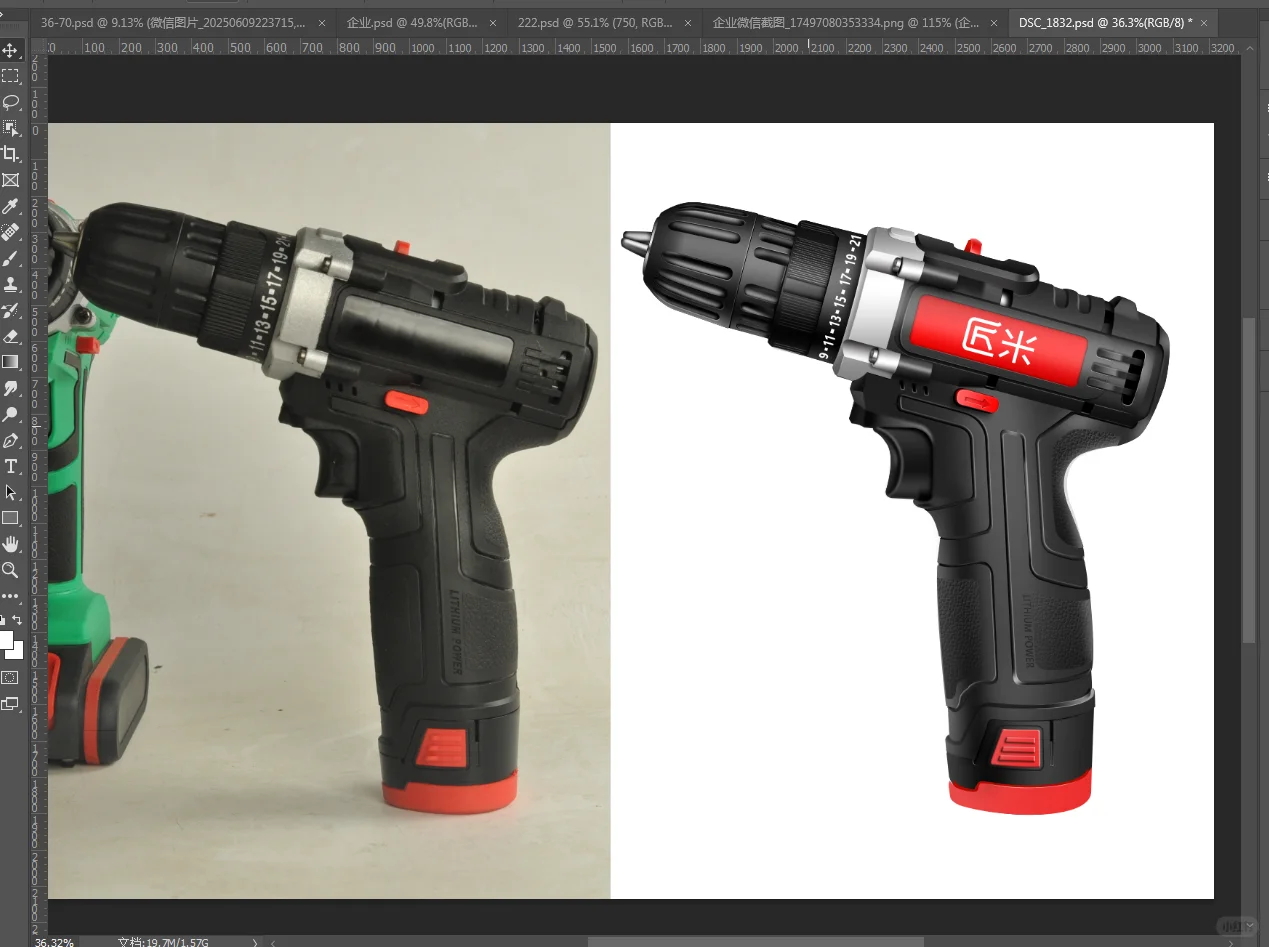 ?一组电动工具精修分享✅