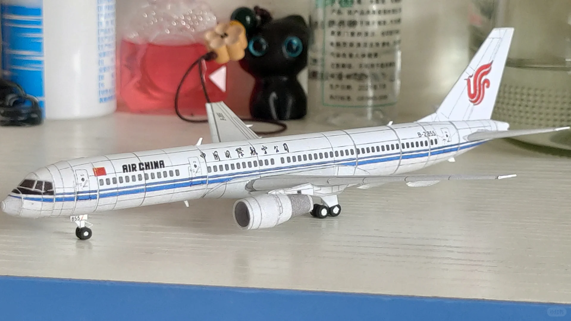 【纸模】国航757-200，B-2855