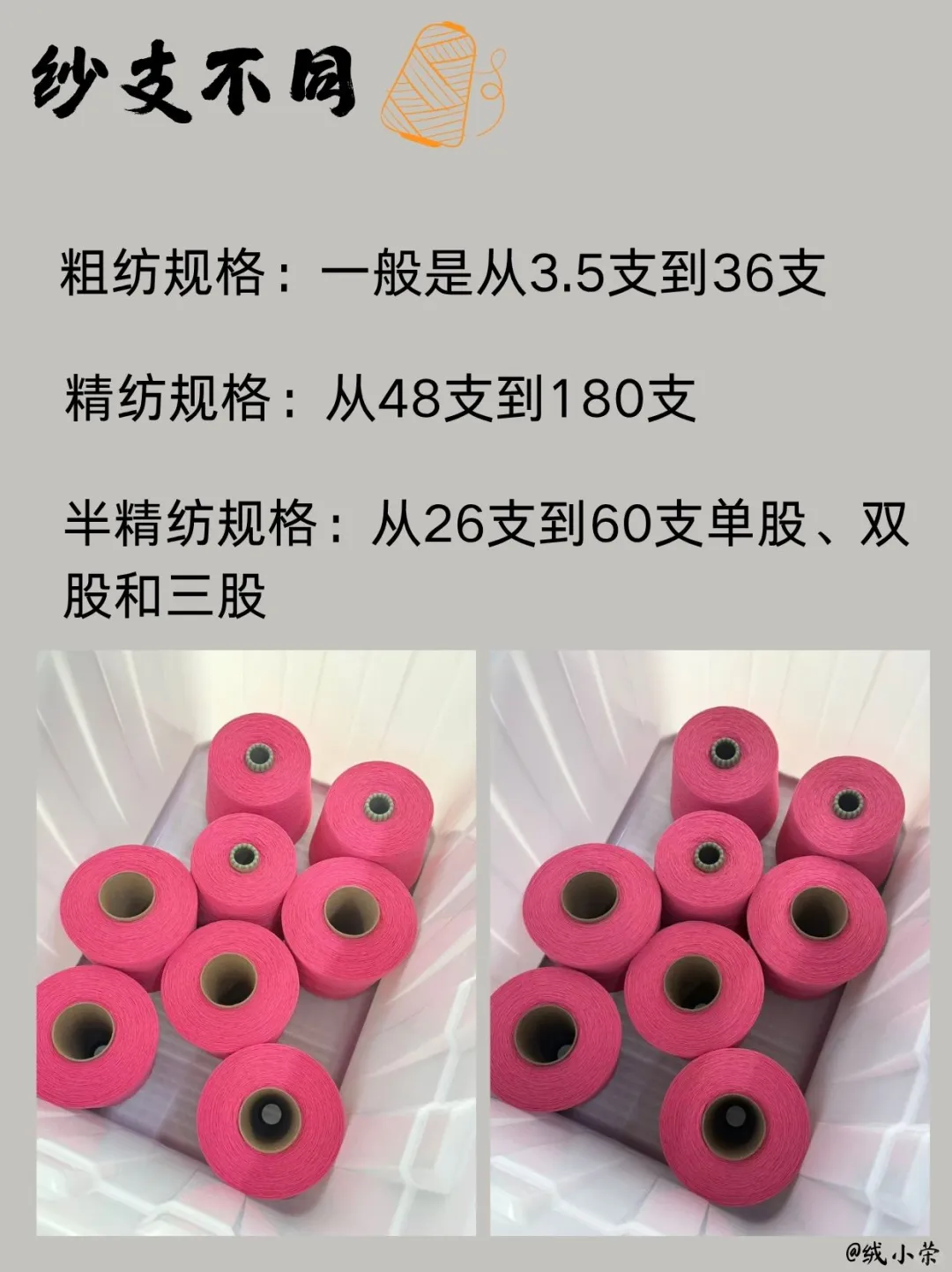 一文看懂粗纺/精纺/半精纺 纱线工艺大揭秘