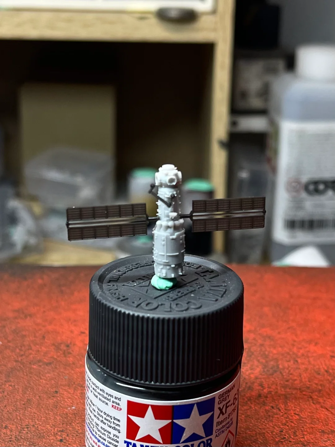 1/700 “天宫”空间站 模型 素模