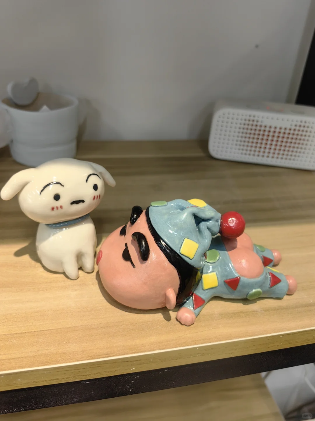 小新和小白都烧好了