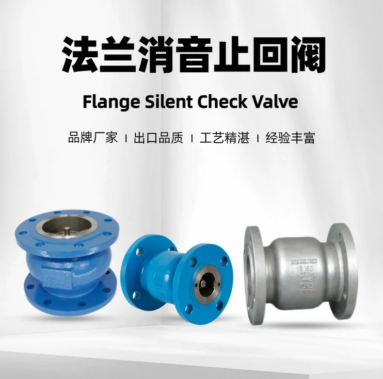 法兰消音止回阀