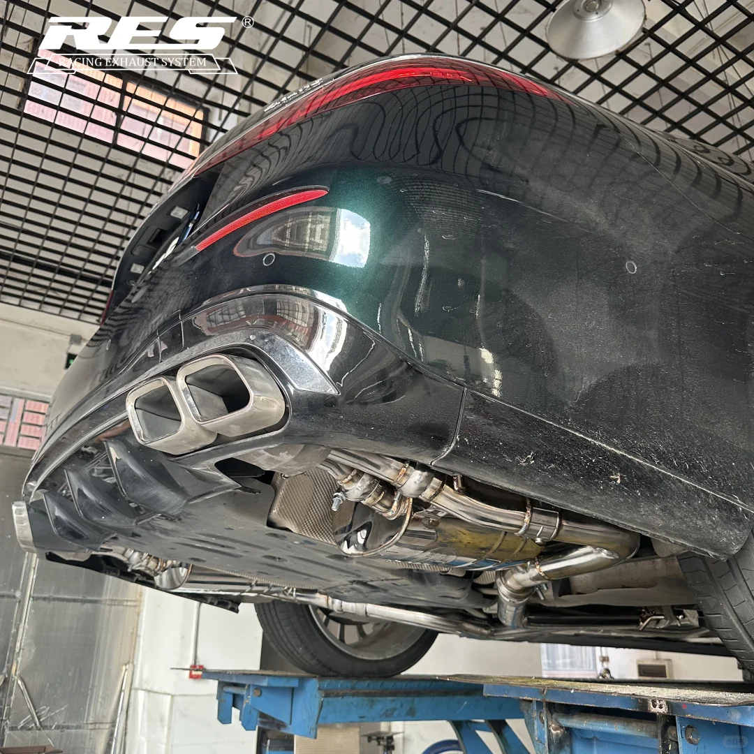 奔驰S450L W223 & RES智能阀门排气！