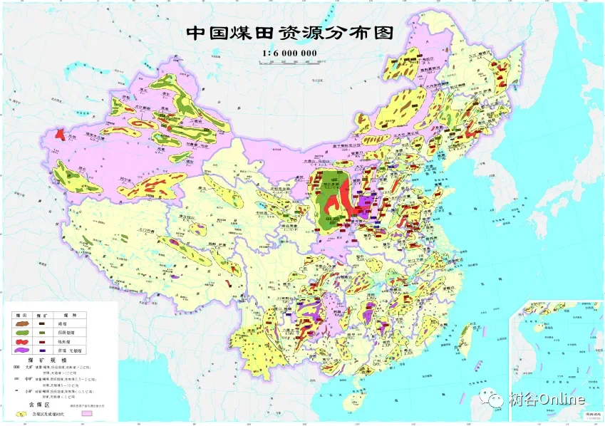 分享一波中国能源分布图