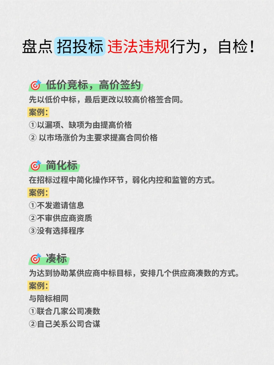 招投标违规行为?第13~22条