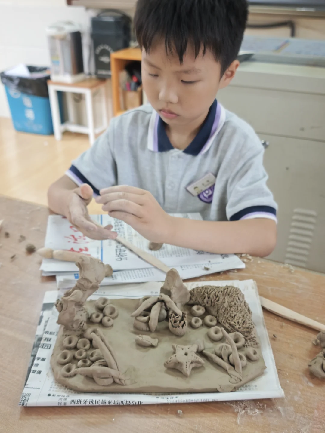 60分钟陶艺课堂之海底世界～