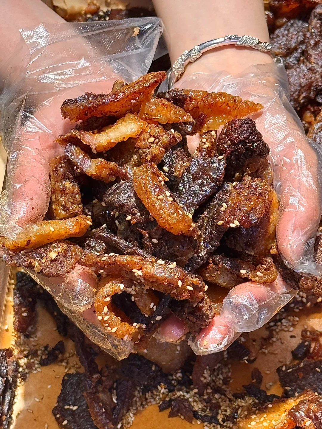 离开北京前一定要打包带走的...现烤牛肉干