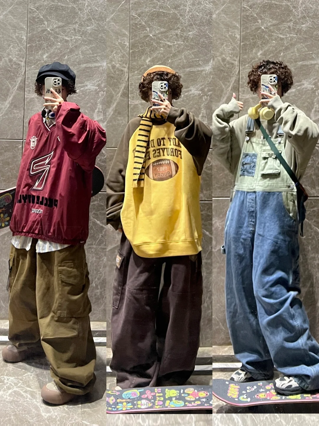 155 | oversize中性风年度穿搭18图??