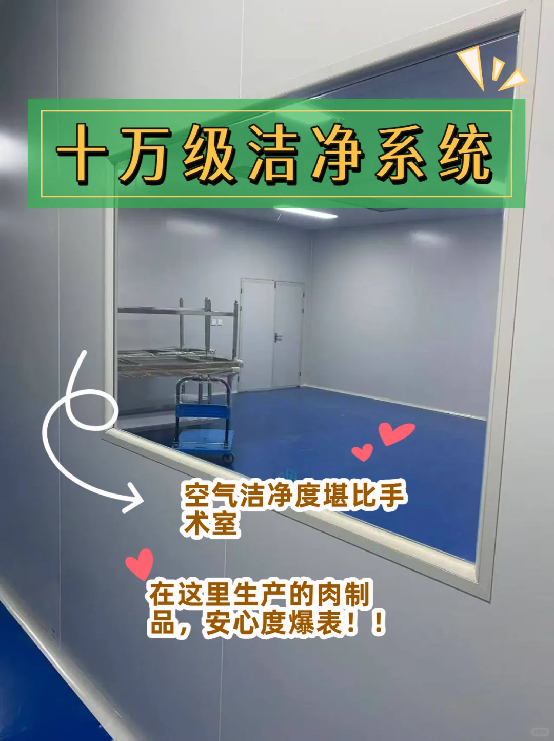 ?廊坊高标准的肉制品净化车间，交付了！