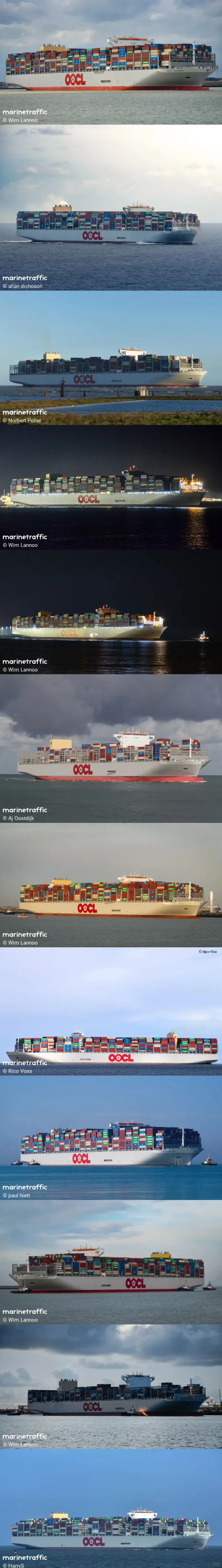 东方海外集装箱船舶