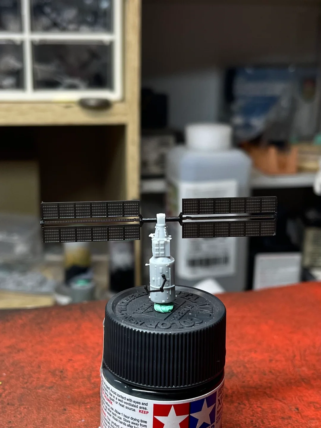 1/700 “天宫”空间站 模型 素模