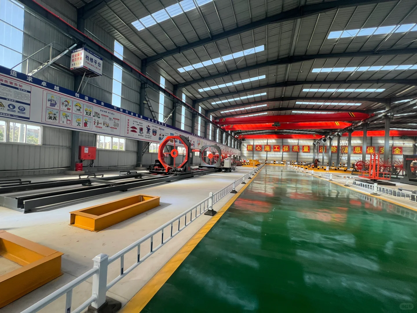 标准话钢筋厂建设