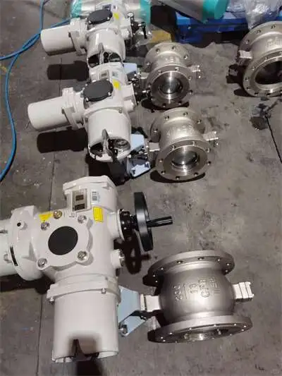 超耐磨全金属硬密封电动调节球阀:流体控制