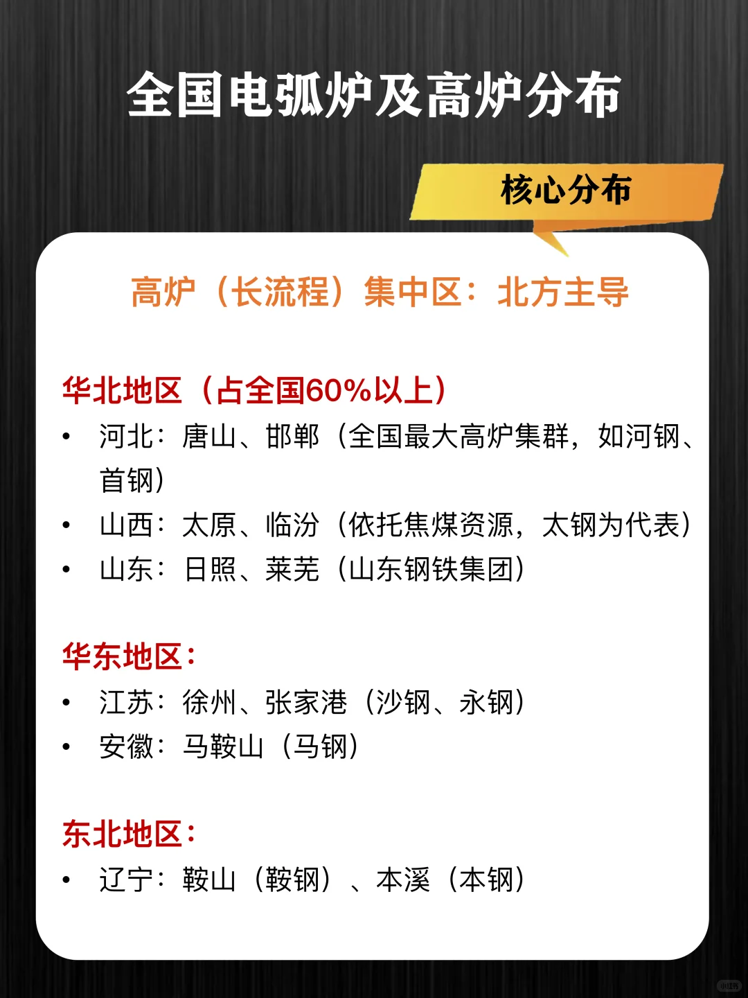 电弧炉vs高炉核心差异！附全国核心分布