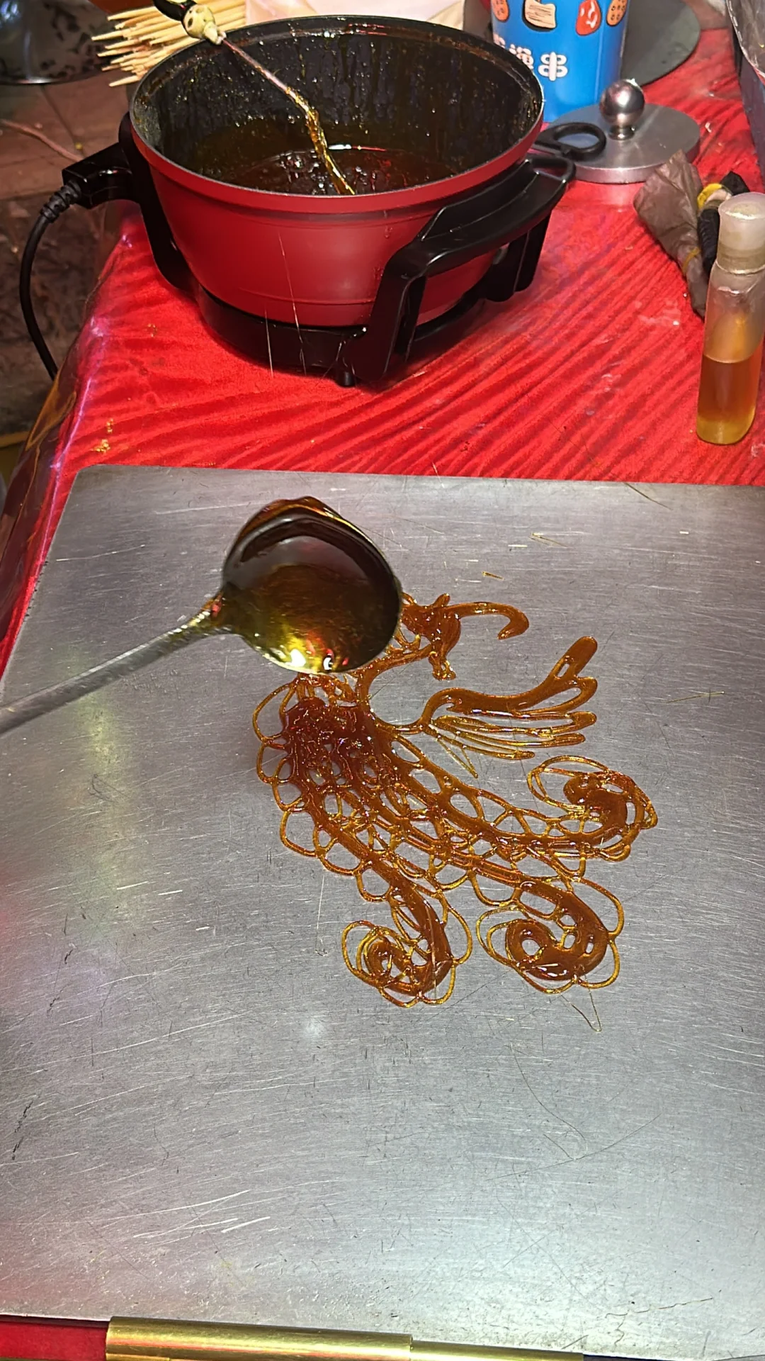 人间烟火气 糖画－凤凰