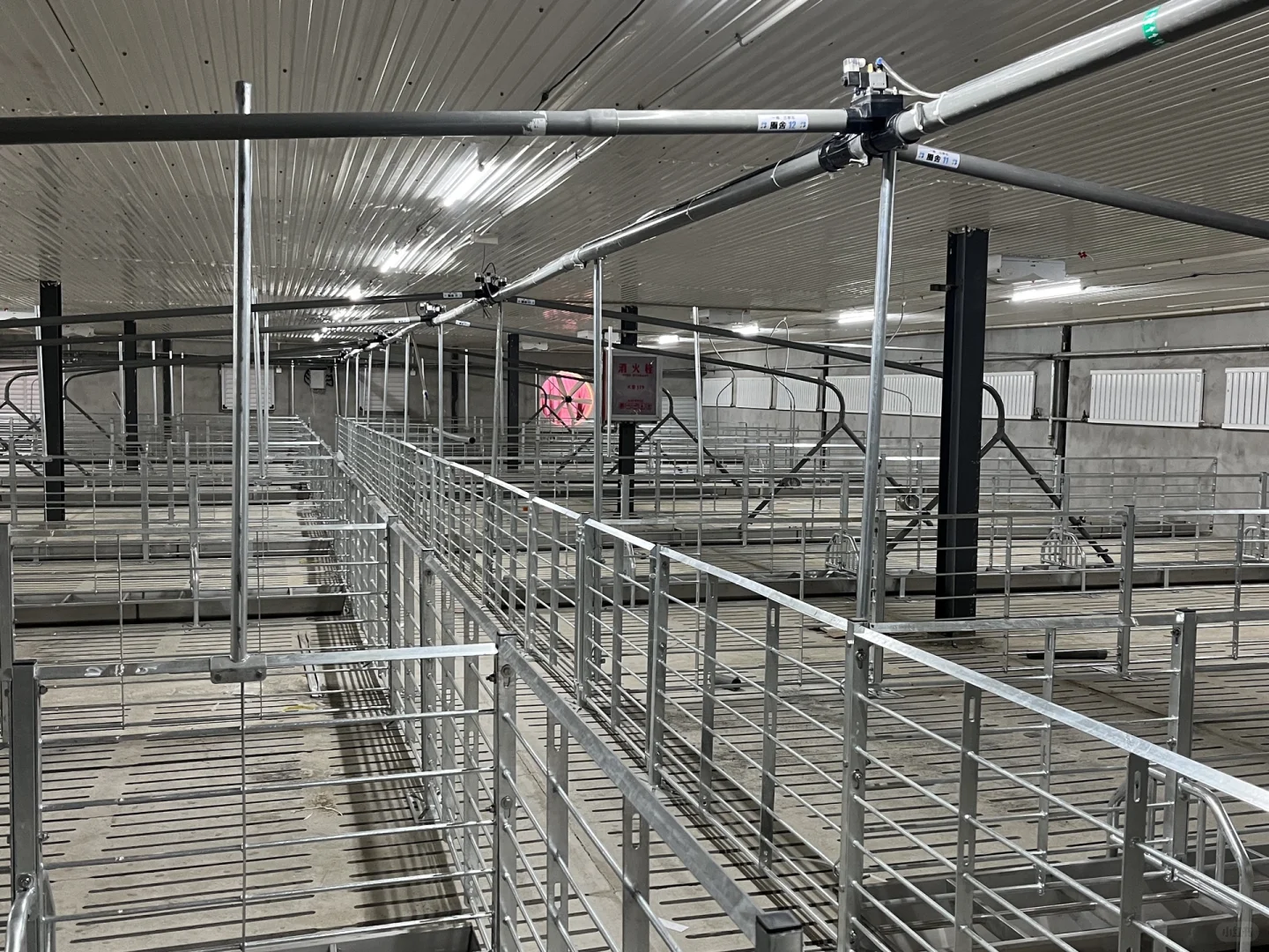 前两天去朋友家猪场,现在养猪都这么高科技