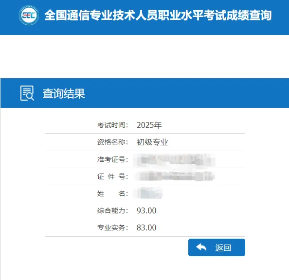 2025年初级通信工程师成绩已出，我过了!