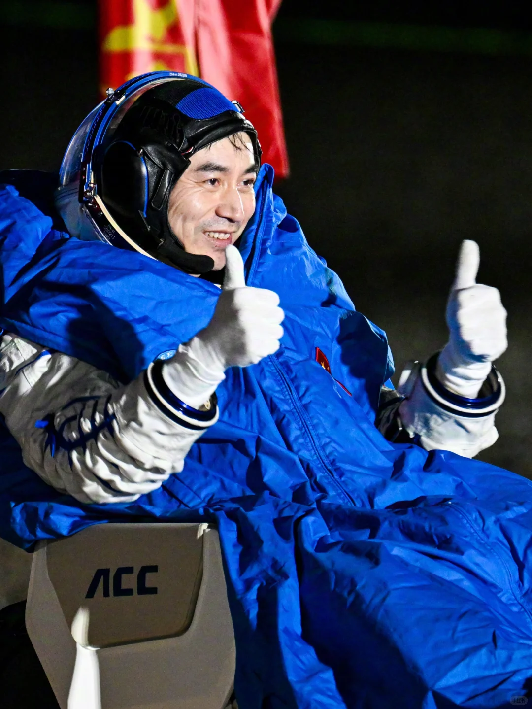 欢迎回球·回收现场