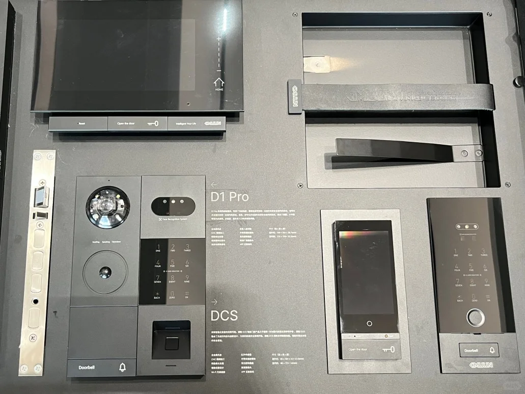 真的有被这款墙装门禁系统惊艳到