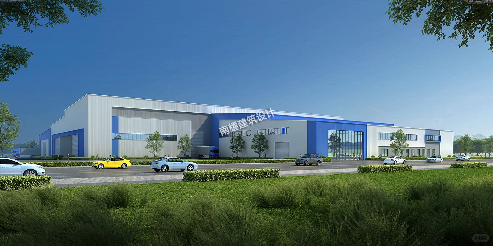 钢结构厂房设计案例