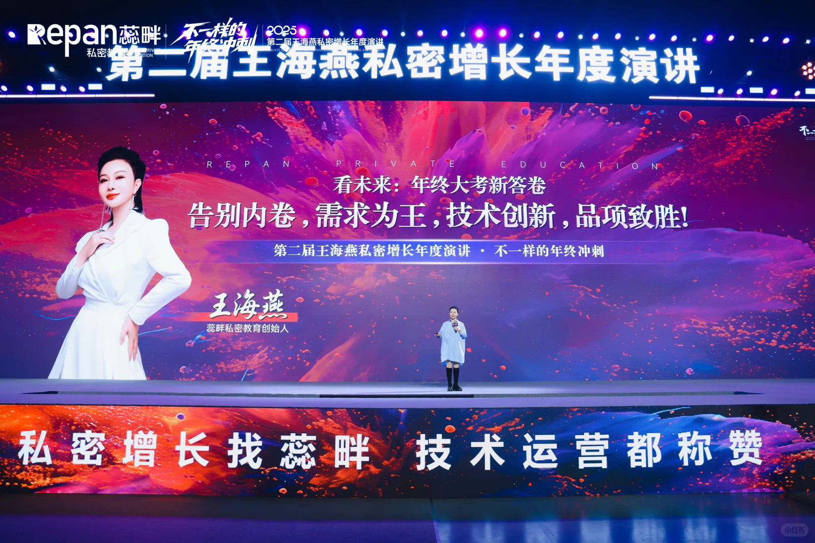 蕊畔王海燕私密增长年度演讲，圆满落幕