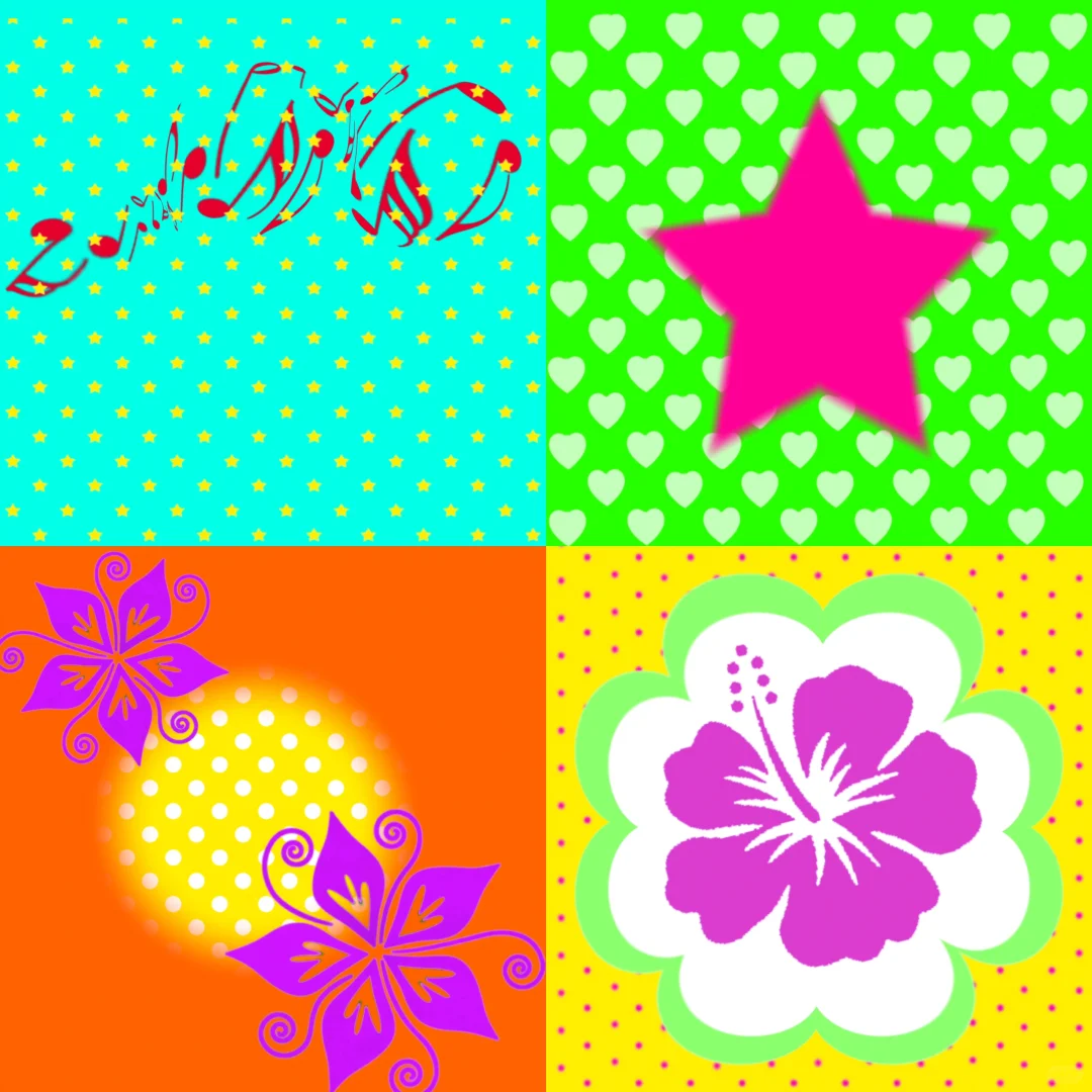 可商用古早风底图☘️