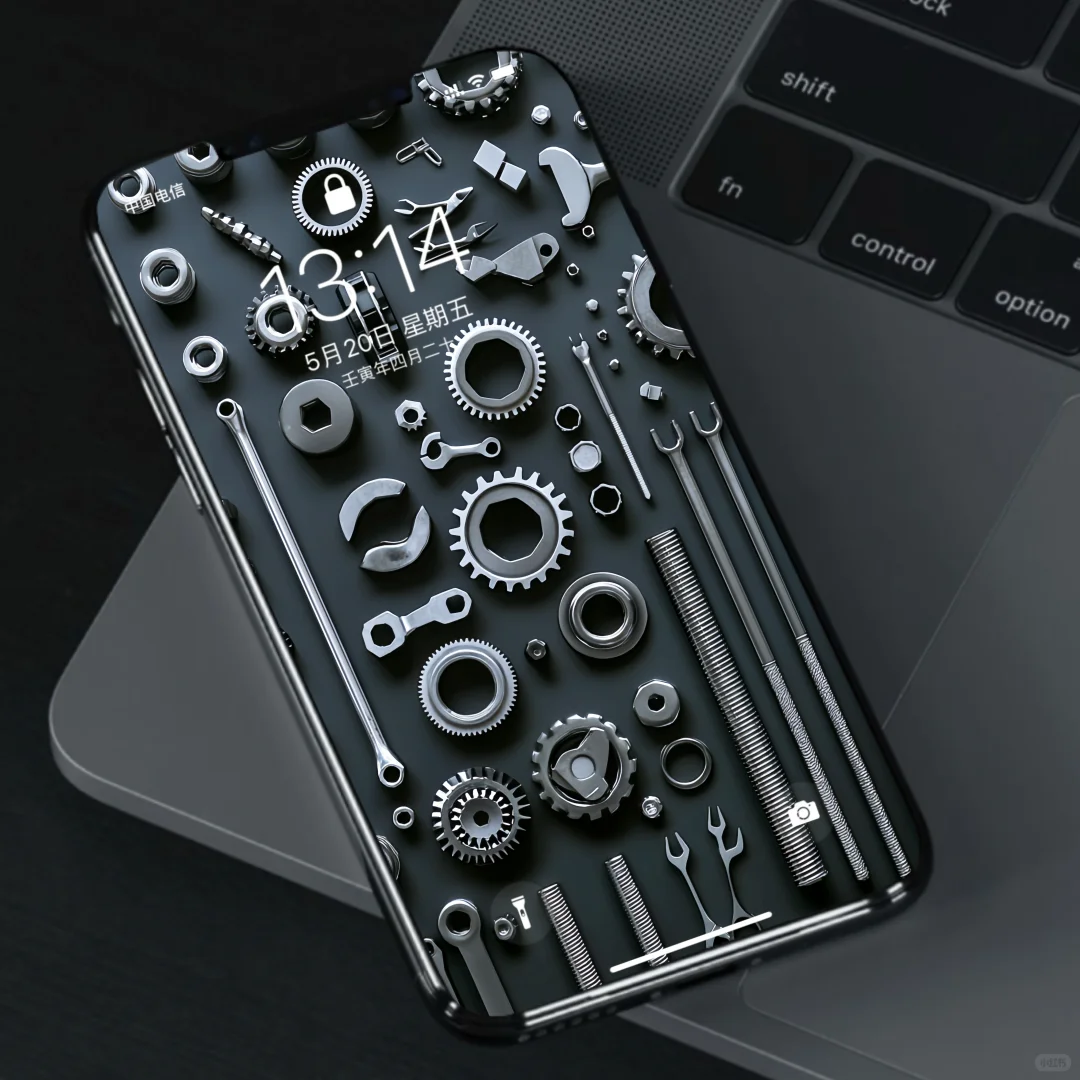 ?机械迷城，一“键”解锁个性桌面，潮爆了！?