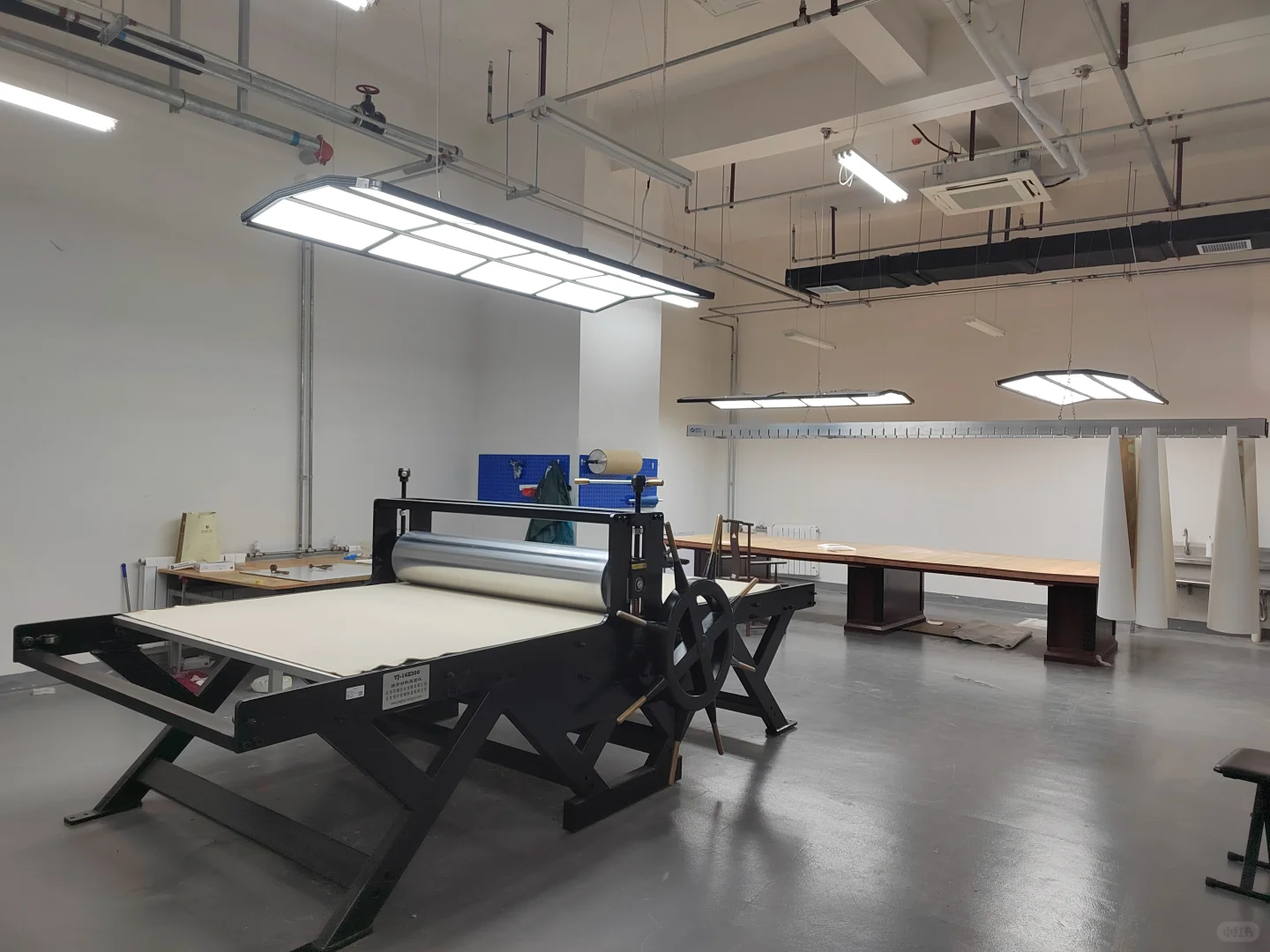 中国国家画院的版画所工作室