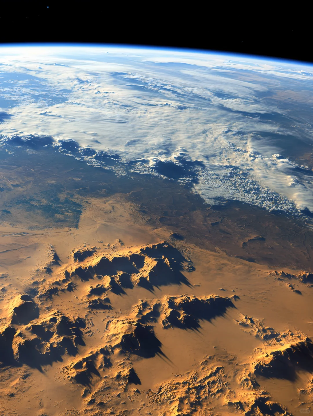 如果有一天你登上了太空?~AI每天一张图