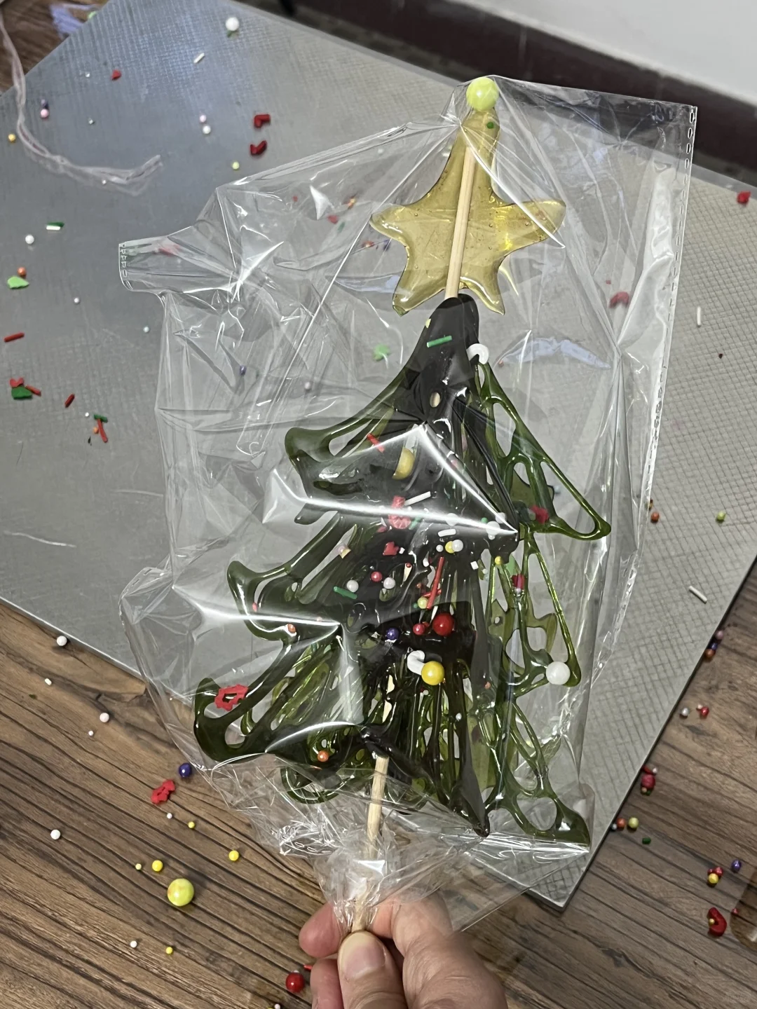 立体糖画之圣诞树