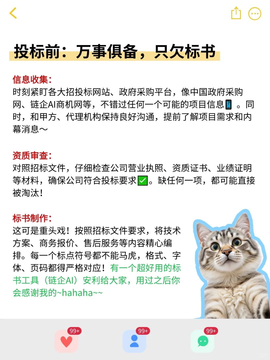 一文讲清楚，投标专员要做哪些事⁉