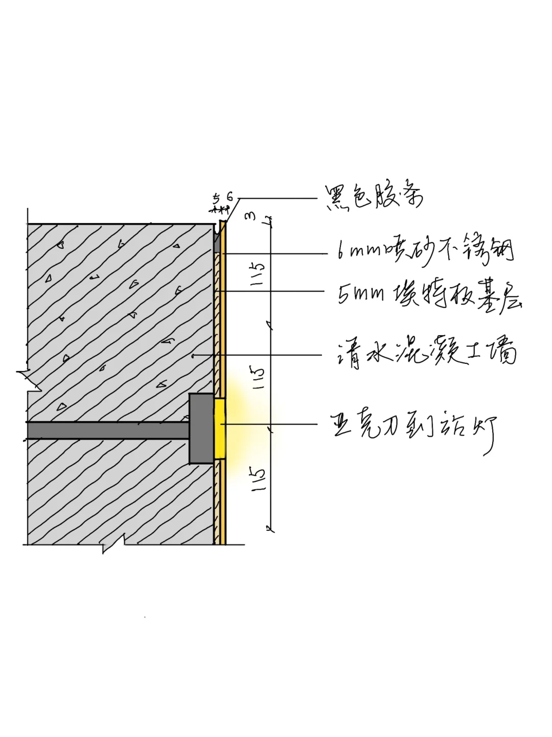 天目里的电梯门套是怎么做的