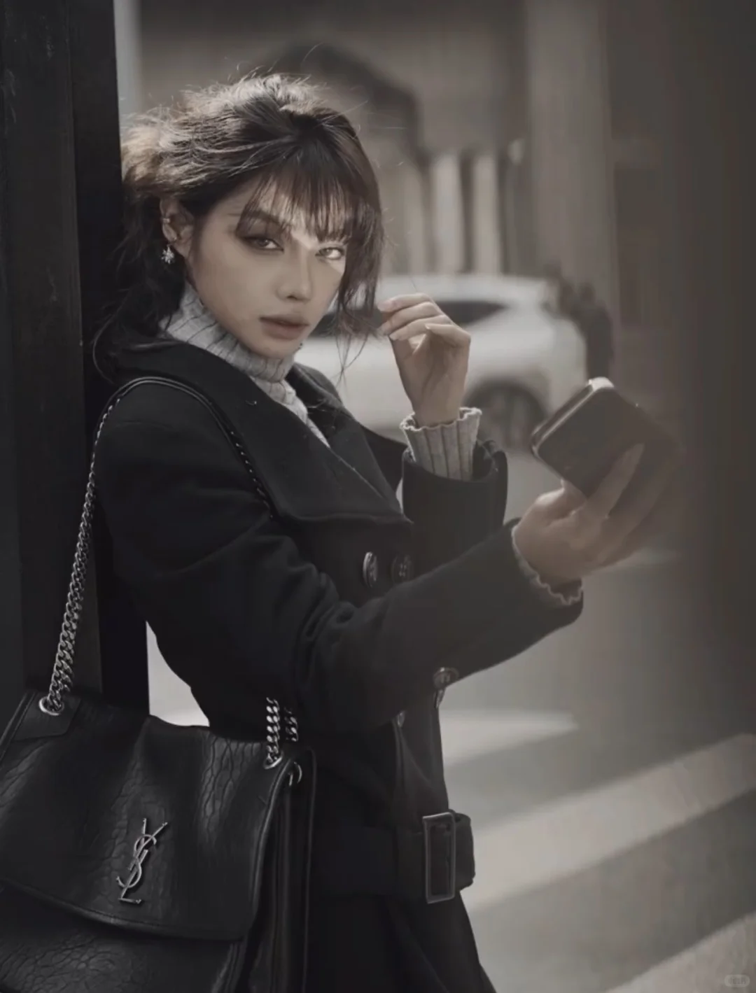 ranran同款黑色大衣 要不要出小个子版？