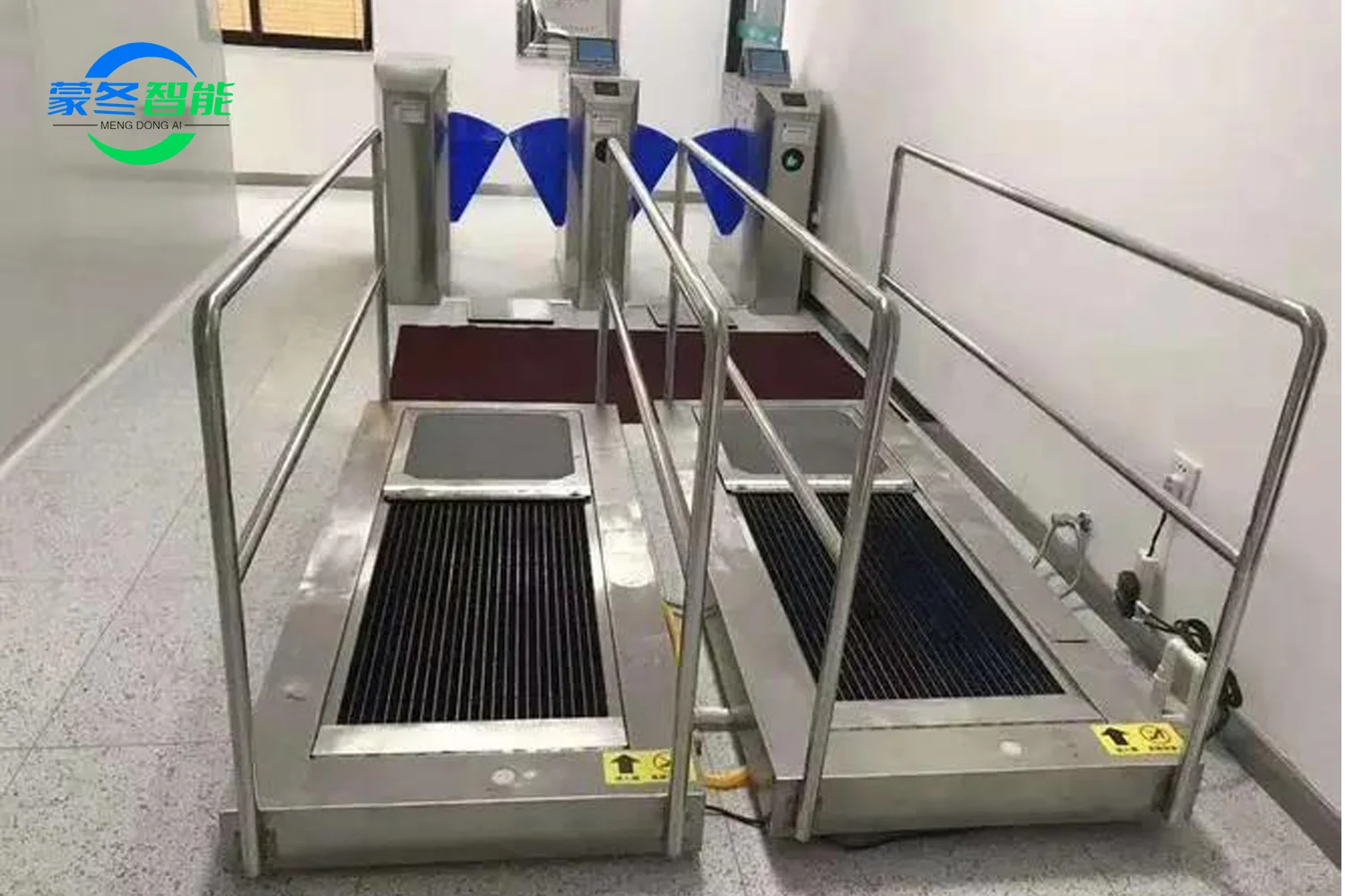 SMT进车间前静电测试闸机 蒙冬智能