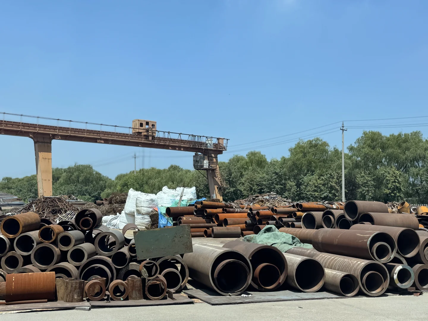 千吨废钢！废钢！ 扬州