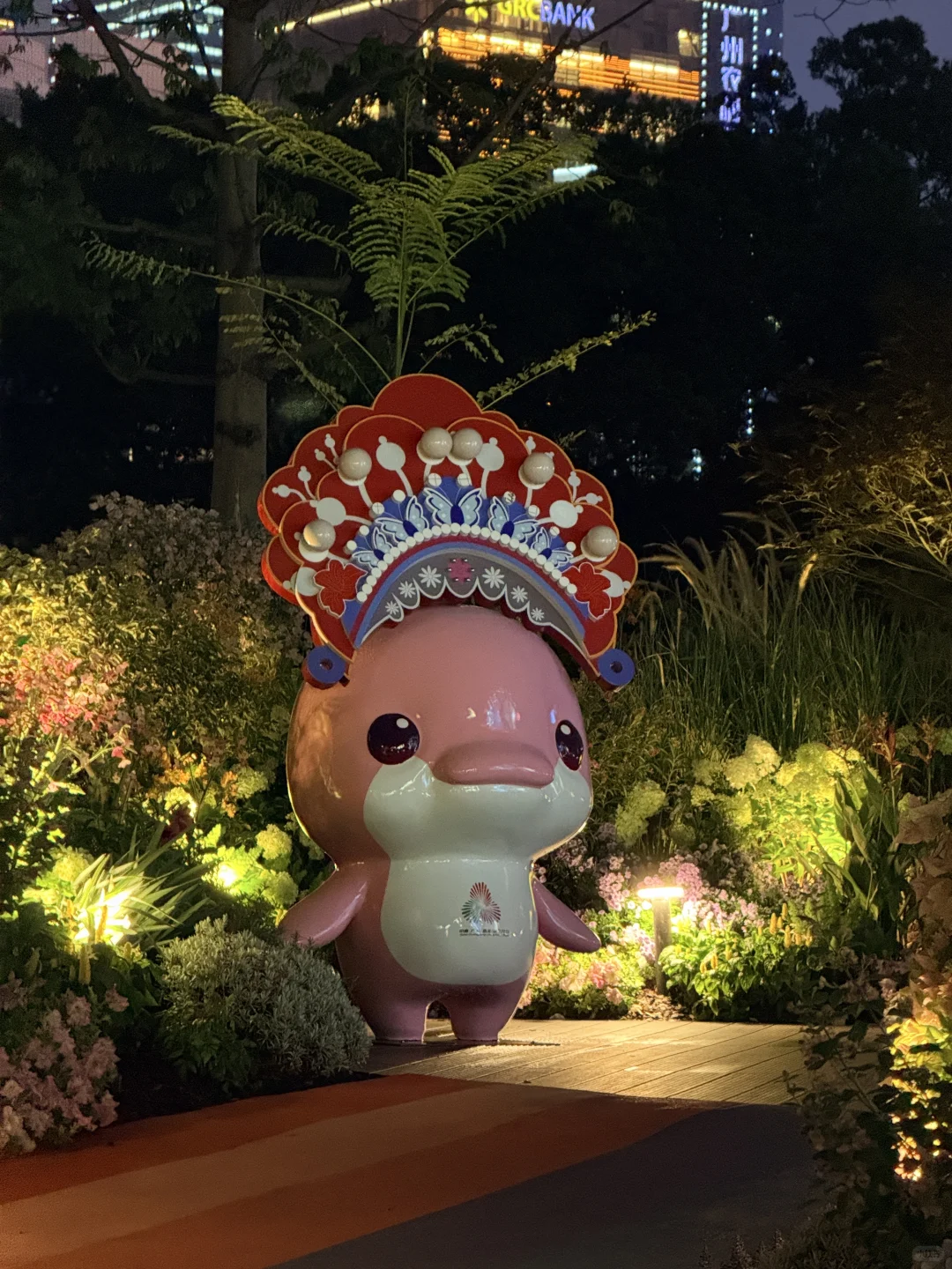 亮灯了！！广州的浪漫是花城给的！！