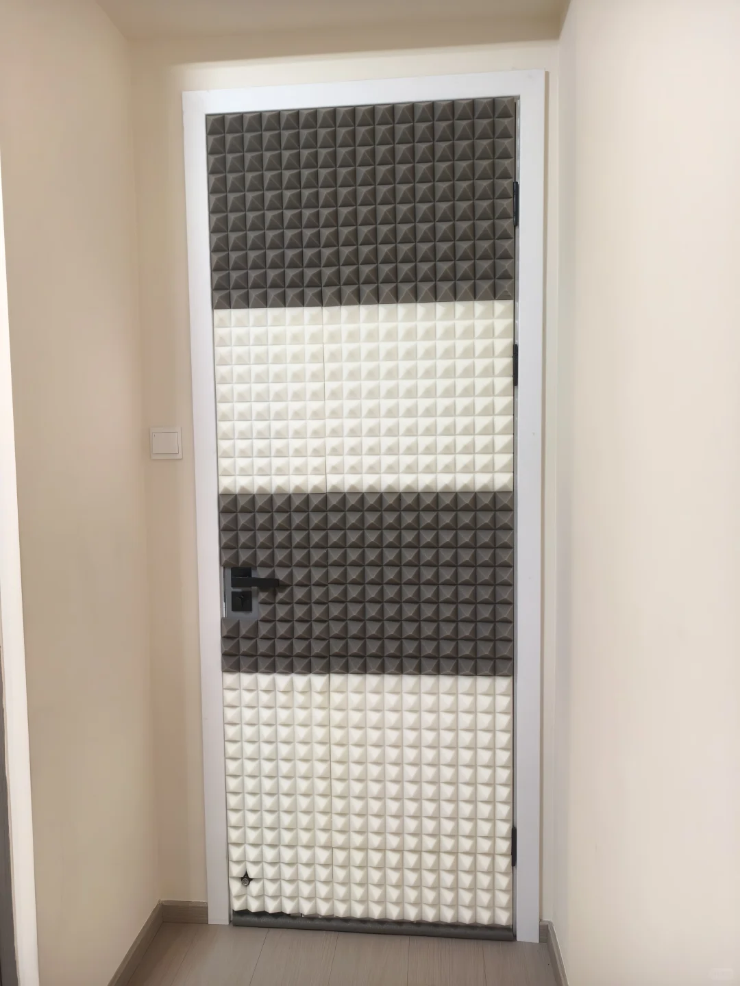 我做了个隔音门?