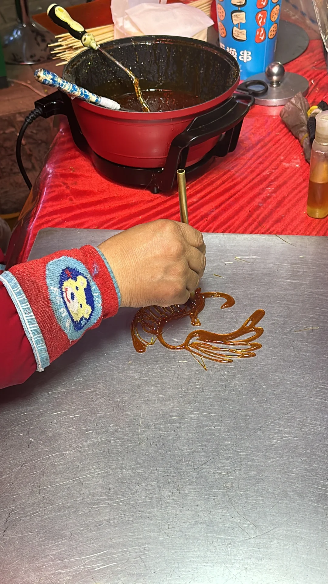 人间烟火气 糖画－凤凰