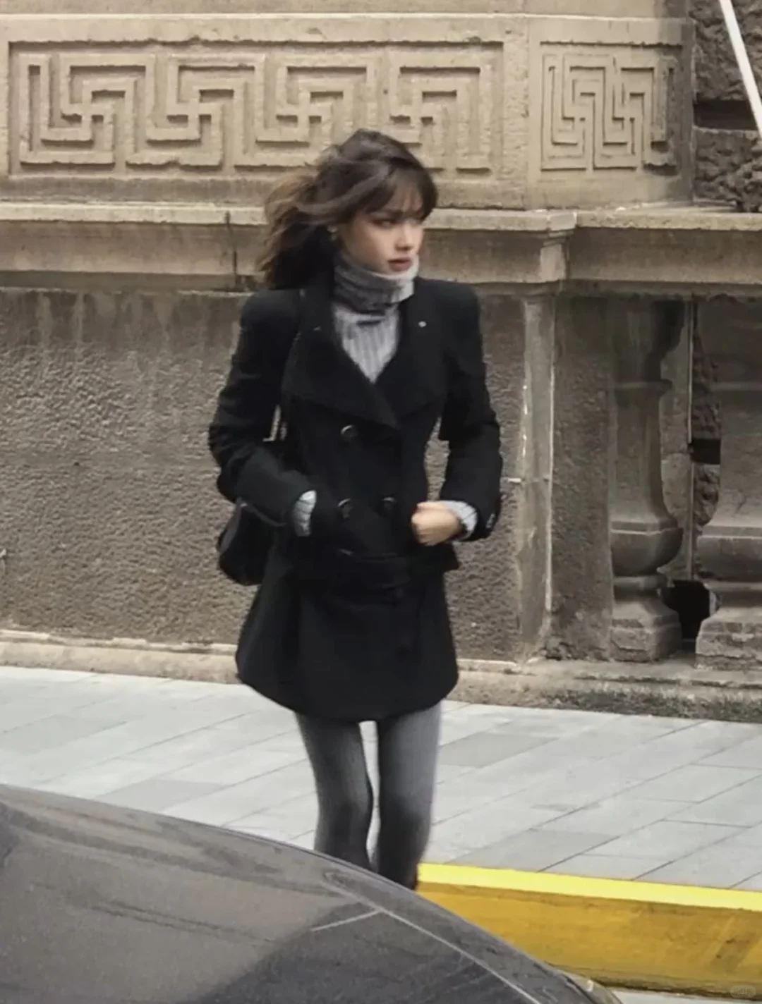 ranran同款黑色大衣 要不要出小个子版？