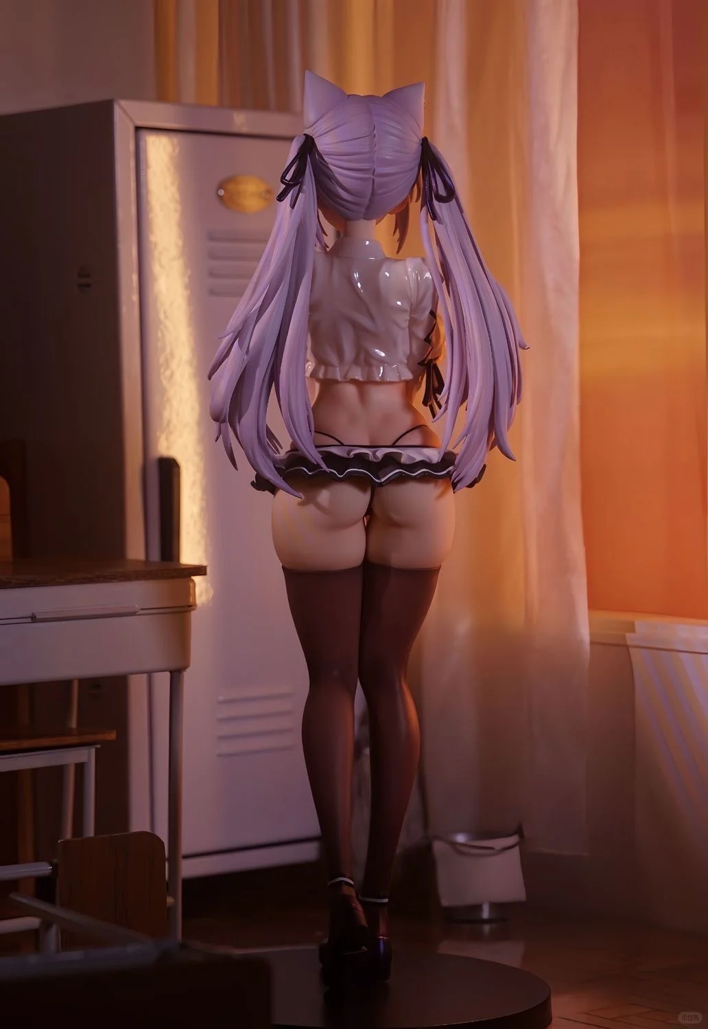 美少女阿尔维娜手办机箱摆件